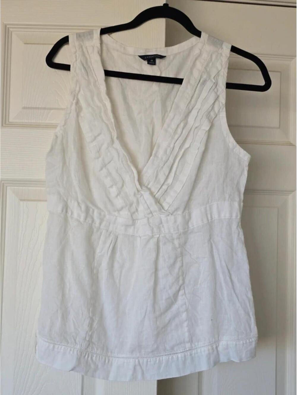 Lands end sleeveless blouse